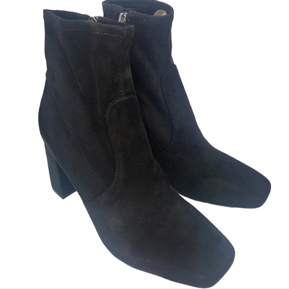 Marc Fisher Needit Stretch Bootie Black 7 - Picture 2 of 4